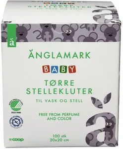 Änglamark Dry Baby Wipes 100stk