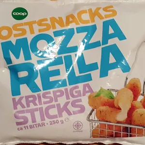 Ostsnacks Mozzarella Krispiga Snacks