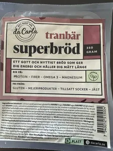 Superbröd Tranbär