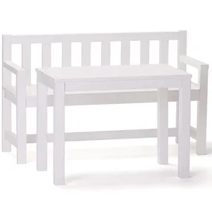 Trädgårdsmöbel vit