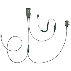 ProEquip PRO-U700LA 4-i-1, koppla Peltor till Icom och Smartphone - svart PTT