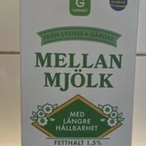 Mellanmjölk med längre hållbarhet