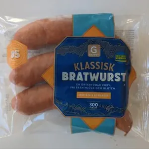 Klassisk Bratwurst