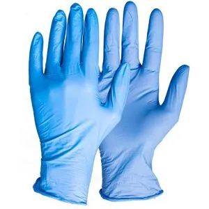 AST MEDICAL Nitrilhandske puderfri blå S 100/fp