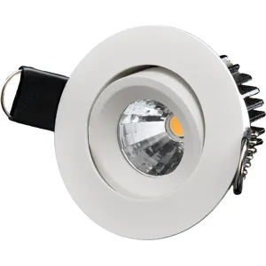 Designlight Tilt Q-15mwd Downlight 3 W, 2700 K, 278 Lm, Belysning
