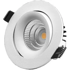 Designlight P-1602527 Downlight 7 W, Vinklingsbar, Vit 2700 K, Belysning