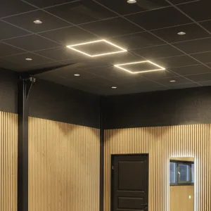 Designlight Framy Lpf-60x60b3k Panel 36 W, 3000 K, 3400 Lm Svart, Belysning