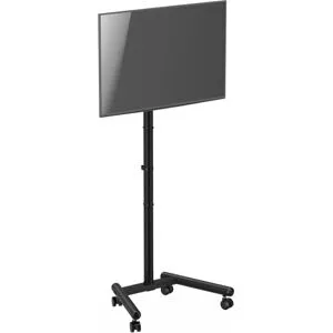 Maxmount Kompakt Tv-Stativ Med Hjul”-50” - Svart