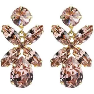 Caroline Svedbom Dione örhängen vintage rose