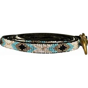 Kampuni Handgjort Hundkoppel Bracelets - Turkos (Micro: 150 x 2,1 cm)