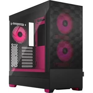 Fractal Design Pop Air Rgb Tg - Svart/magenta