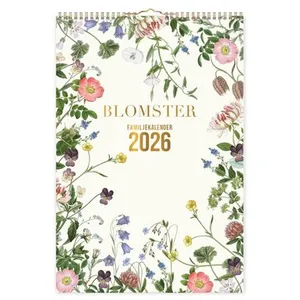 Familjekalender 2026 Blomster