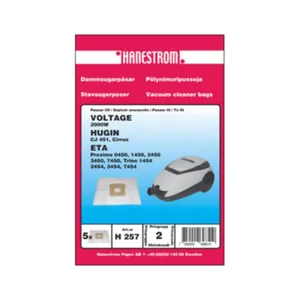 Dammsugarpåsar, syntetfiber, 5st.