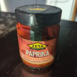Paprika Strimlad Och Grillad