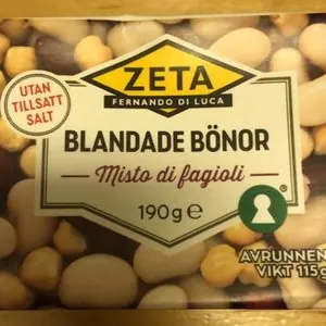 Blandade Bönor