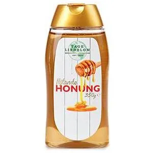 TAGE LINDBLOM EST 1922 Flytande Honung i klämflaska