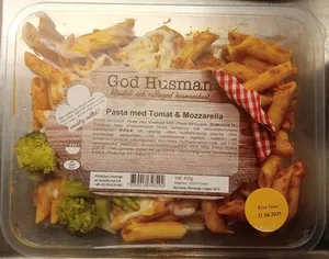 God Husman Pasta med Tomat & Mozzarella
