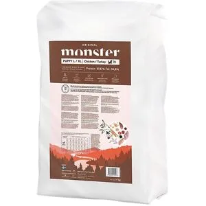 Monster Pet Food Monster Dog Puppy Large & Xl Chicken & Turkey 17 kg