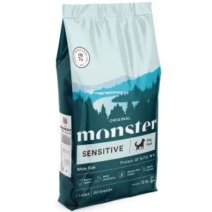 Monster Dog Original Sensitive White Fish 12 kg