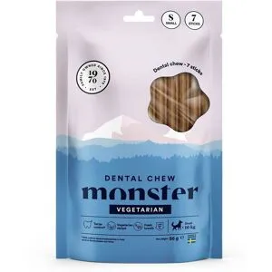 Monster Pet Food Monster Dog Dental Chew Vegetarian Small 7-pack