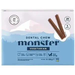 Monster Pet Food Monster Dog Dental Chew Vegetarian Small 28-pack