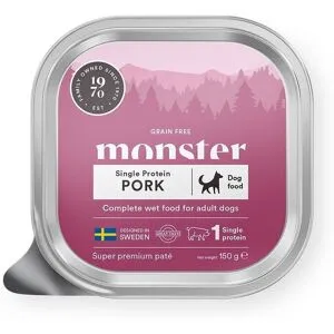 Monster Pet Food Monster Dog Pork Paté 150g