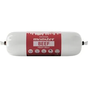 Monster Pet Food Monster Dog Sausage Beef 200g
