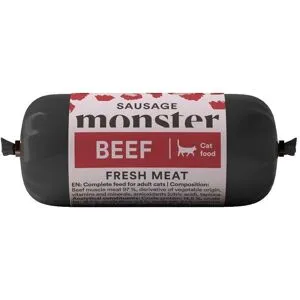 Monster Pet Food Monster Cat Sausage Beef 80 G