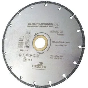 Flexxtra 304730 Diamantkapskiva 160 Mm, Maskintillbehör & Förbrukning