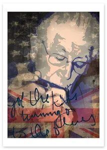 Mayall John: Konsttryck (Storlek Ca 30x40cm)