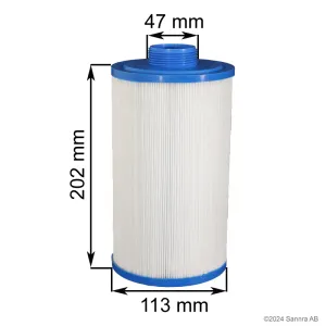 Spafilter Swebad 2 & 3 filtersystem