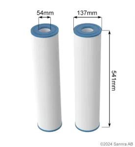 Spafilter för Coast Spa Northwind Elite