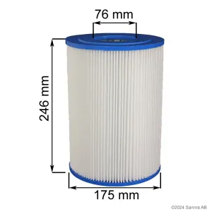 Spafilter till Hayward C-250 och CX250