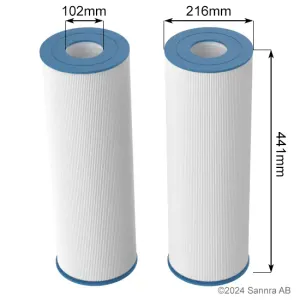 Filter för Pool kompatibel med Hayward 800