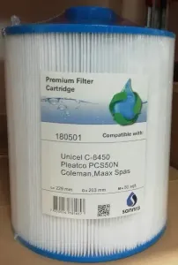 Spafilter till spabad från Coleman och Maax Spa m.fl.