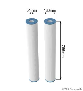 Spafilter som passar bl.a. Coast spa och Sun Spas