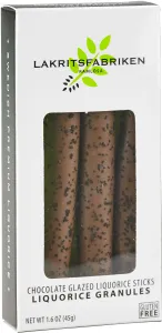 Lakritsfabriken Liquorice Sticks Milk Chocolate & Granul 45 g