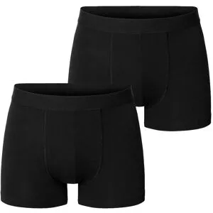 Bread & Boxers Boxer Brief Micro Modal 2-pack Herr, Black, XL