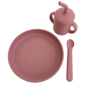 Summerville Organic Matset 3 delar Dusty Rose