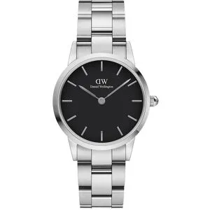 Daniel Wellington Iconic Link 28 Silver Black DW00100208