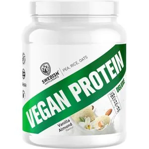 Swedish Supplements Vegan Protein Deluxe 750 G Vanilla Almond