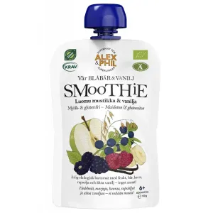 Alex & Phil Vår Blåbär- & Vaniljsmoothie 100 g