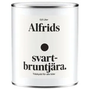 Alfrids Produkter V410063 Svartbruntjära 0,9 L, Färg & Tapeter