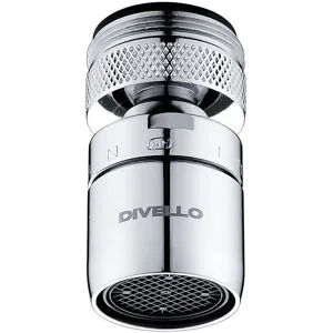 Divello Focus M22/24 Strålsamlare Med Kulled, M22x1.0 + M24x1.0 Mm, Badrum