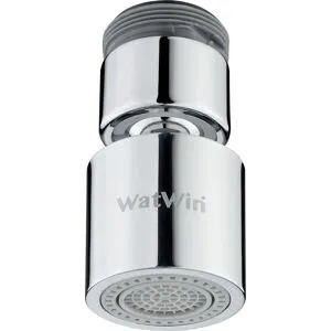Watwin Select M22/24 Strålsamlare Med Kulled, M22x1.0 + M24x1.0 Mm Krom, Badrum