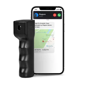 Plegium Smart Mini Försvarsspray - Svart