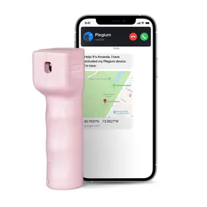 Plegium Smart Mini Försvarsspray - Rosa