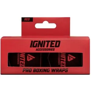 Ignited Accessories Ignited Boxing Hand Wraps Red 4.5 M