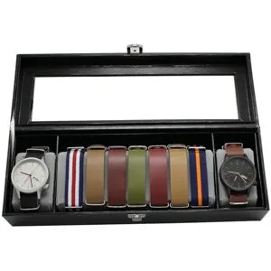 7ette edition 2 klockor med 7 st extra nato armband i klockbox