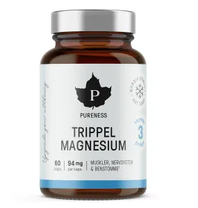 Pureness Trippel Magnesium 60 kapslar